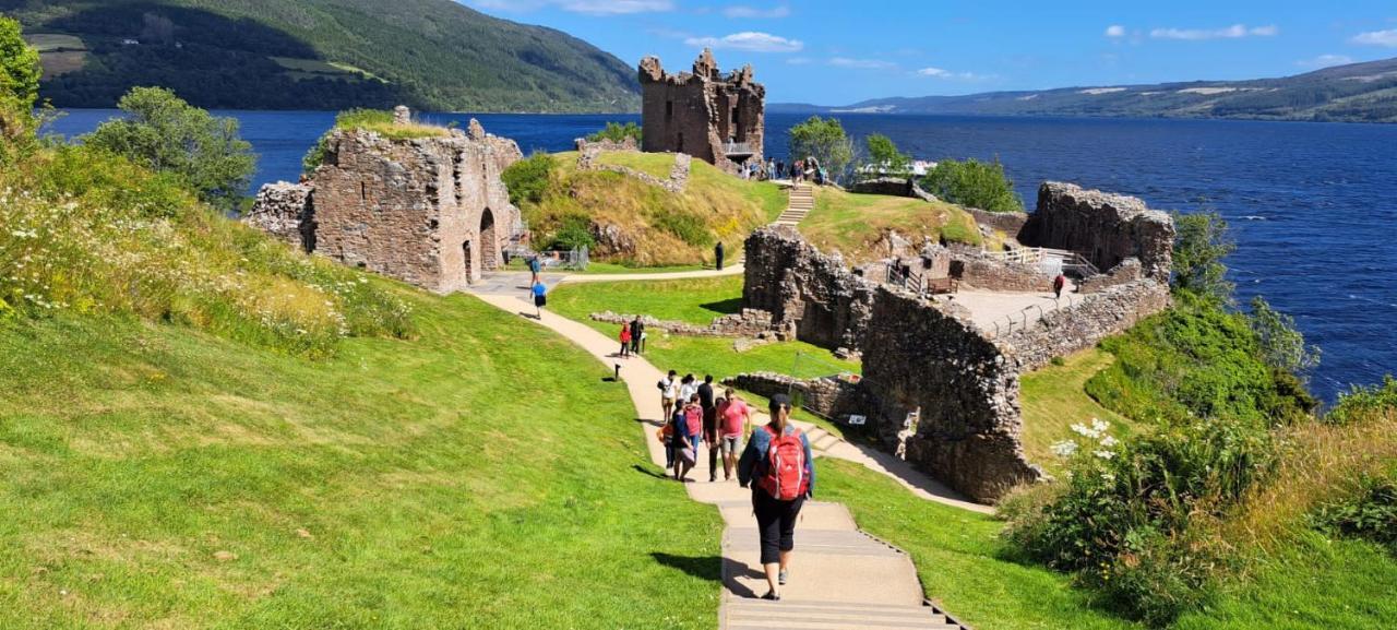 Stylish Garden Flat Near Loch Ness Apartment ดรัมนาดรอคิท ภายนอก รูปภาพ